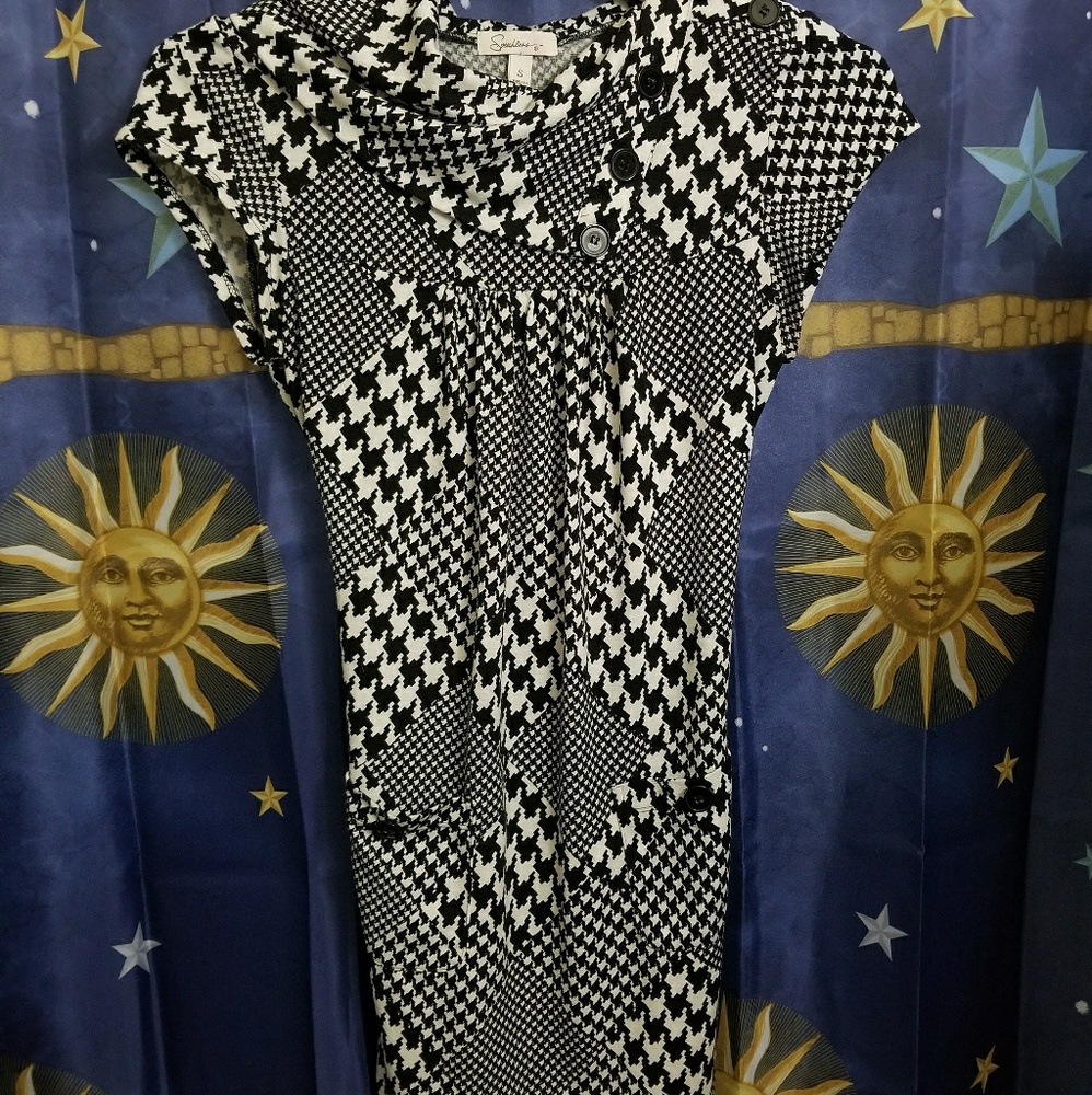 Houndstooth Dress